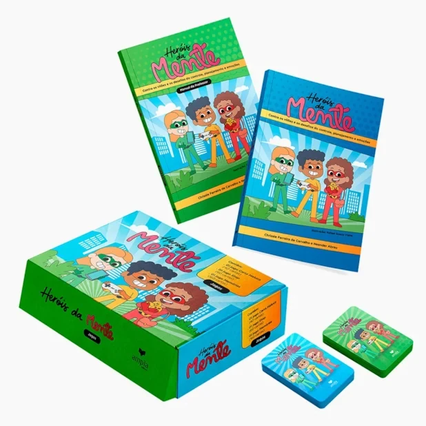 Kit completo do Programa Heróis da Mente